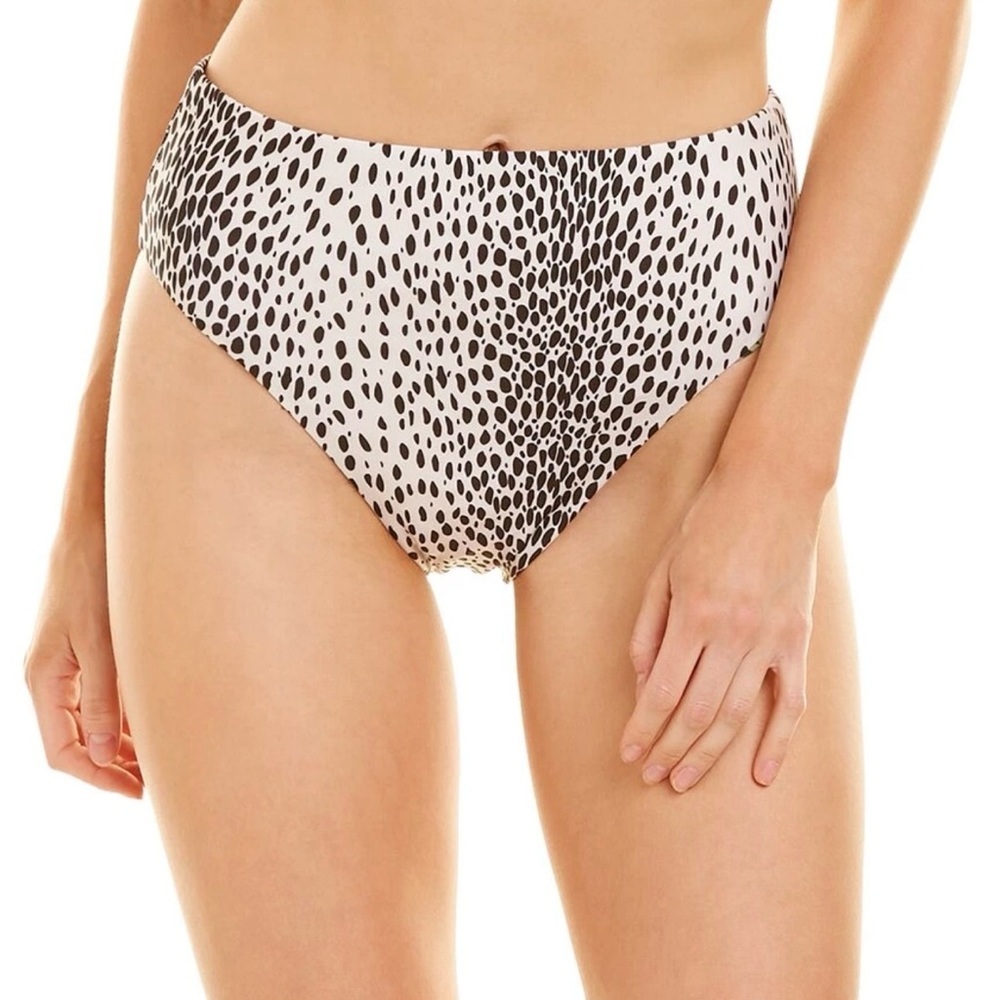 VYB Deja Vu Animal Print Reversible Bikini Bottoms Large